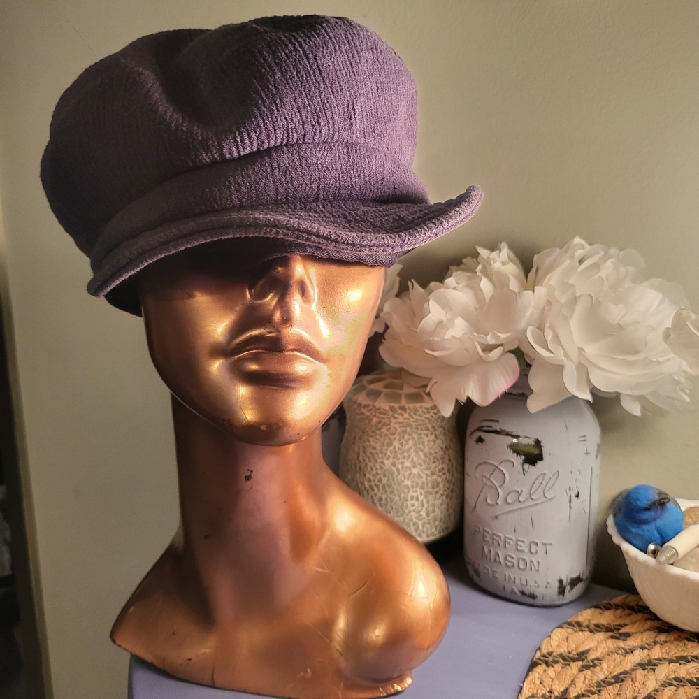 Brixton Fiddler Unstructured Hat/Cap in Purple sz S Unisex